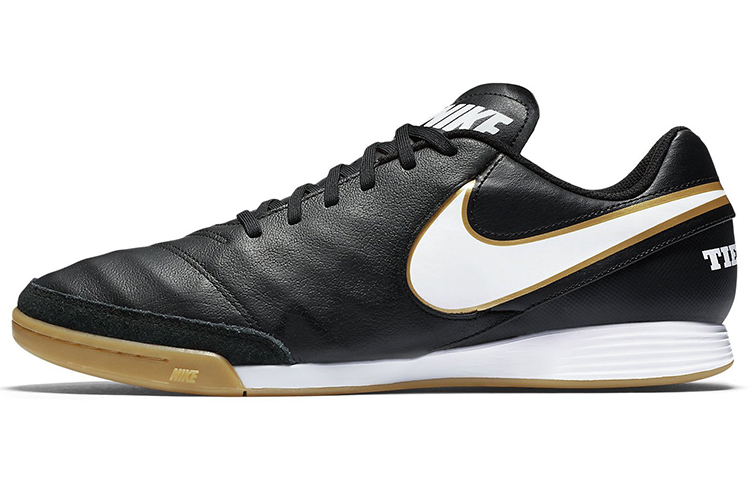 Nike TiempoX Genio 2 Leather IC 'Black Gum' 819215-010