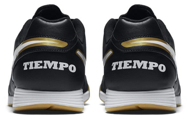 Shop Nike TiempoX Genio 2 Cuir IC ''Noir Gum'' 819215-010