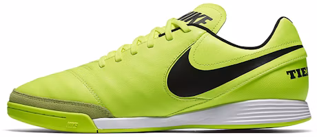 Nike TiempoX Genio 2 Leather IC 'Green Indoor Court' 819215-707 Nike TiempoX Genio 2 Leather IC 'Green Indoor Court' 819215-707
