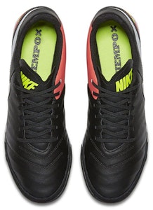 Nike TiempoX Genio 2 Leather TF 'Hitam Jingga Volt' 819216-018 Lookbook Nike TiempoX Genio 2 Leather TF 'Hitam Jingga Volt' 819216-018