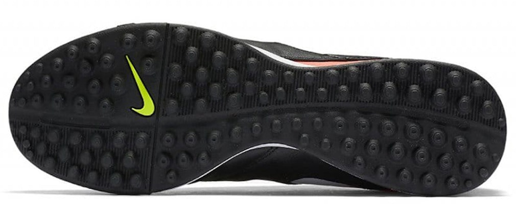 Nike TiempoX Genio 2 Leather TF 'Black Orange Volt' 819216-018 Purchase Nike TiempoX Genio 2 Leather TF 'Black Orange Volt' 819216-018