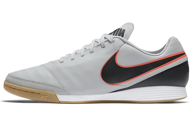 Nike Tiempox Genio II Leather Indoor Court 'Gray Black' 819215-001