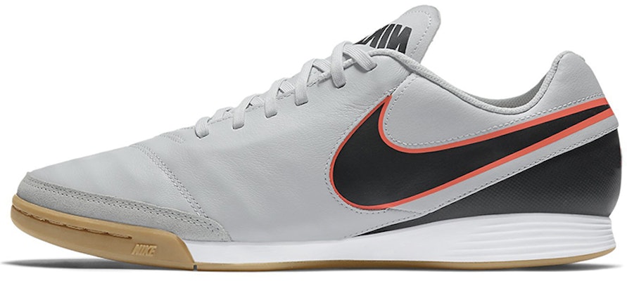 Nike Tiempox Genio II Leather Indoor Court 'Gray Black' 819215-001 Buy Nike Tiempox Genio II Leather Indoor Court 'Gray Black' 819215-001