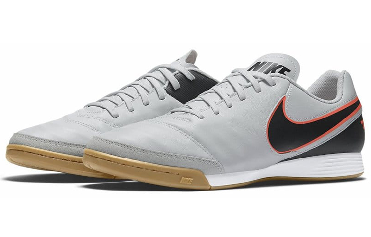 Order Nike Tiempox Genio II Cuir Salle Indoor ''Gris Noir'' 819215-001