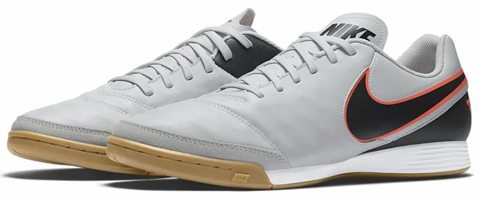 Nike Tiempox Genio II Cuir Salle Indoor ''Gris Noir'' 819215-001 Order Nike Tiempox Genio II Cuir Salle Indoor ''Gris Noir'' 819215-001