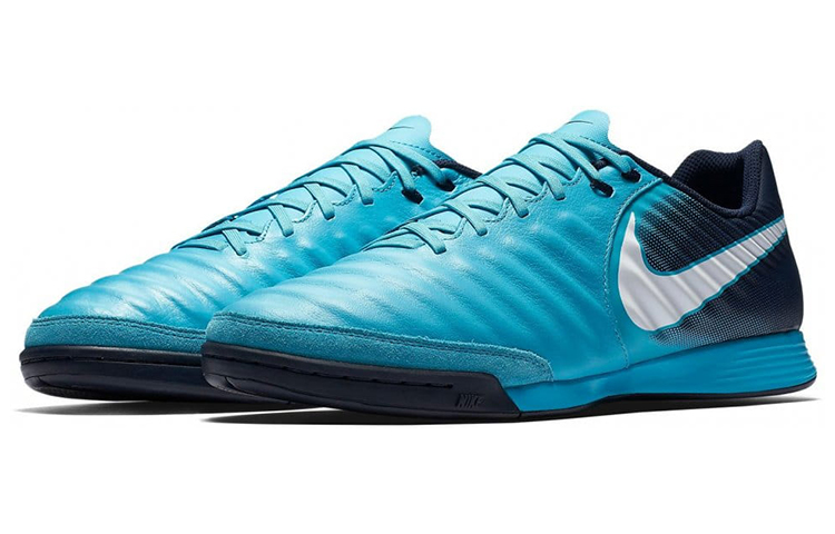 Lookbook Nike TiempoX Ligera 4 IC 室內場地足球鞋 藍色