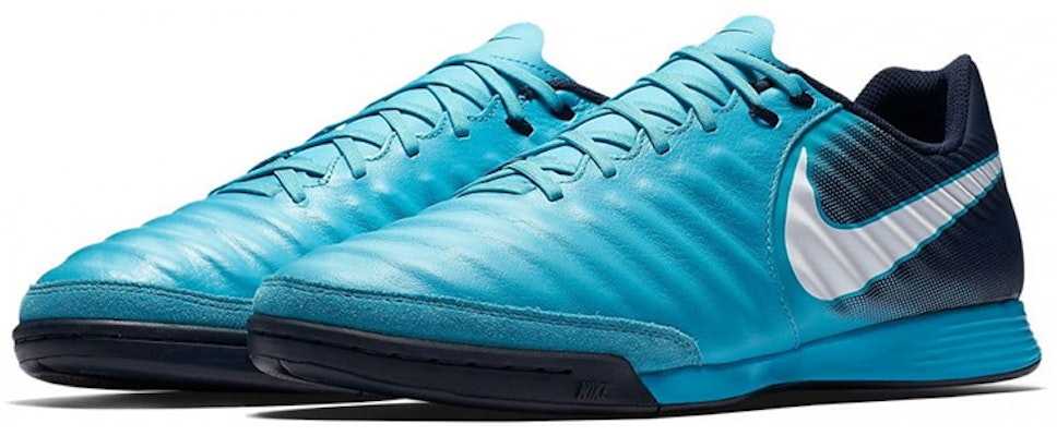Nike TiempoX Ligera 4 IC 室內場地足球鞋 藍色 Lookbook Nike TiempoX Ligera 4 IC 室內場地足球鞋 藍色