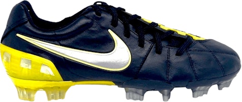 Nike Total 90 Laser 3 K-FG 'Black Vibrant Yellow' 385426-007 Nike Total 90 Laser 3 K-FG 'Black Vibrant Yellow' 385426-007