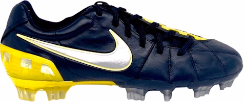 Nike Total 90 Laser 3 K-FG 'Black Vibrant Yellow' 385426-007 Nike Total 90 Laser 3 K-FG 'Black Vibrant Yellow' 385426-007