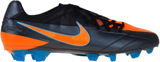 Nike Total 90 Laser 4 KL FG 'Black Total Orange' 472555-084 Nike Total 90 Laser 4 KL FG 'Black Total Orange' 472555-084