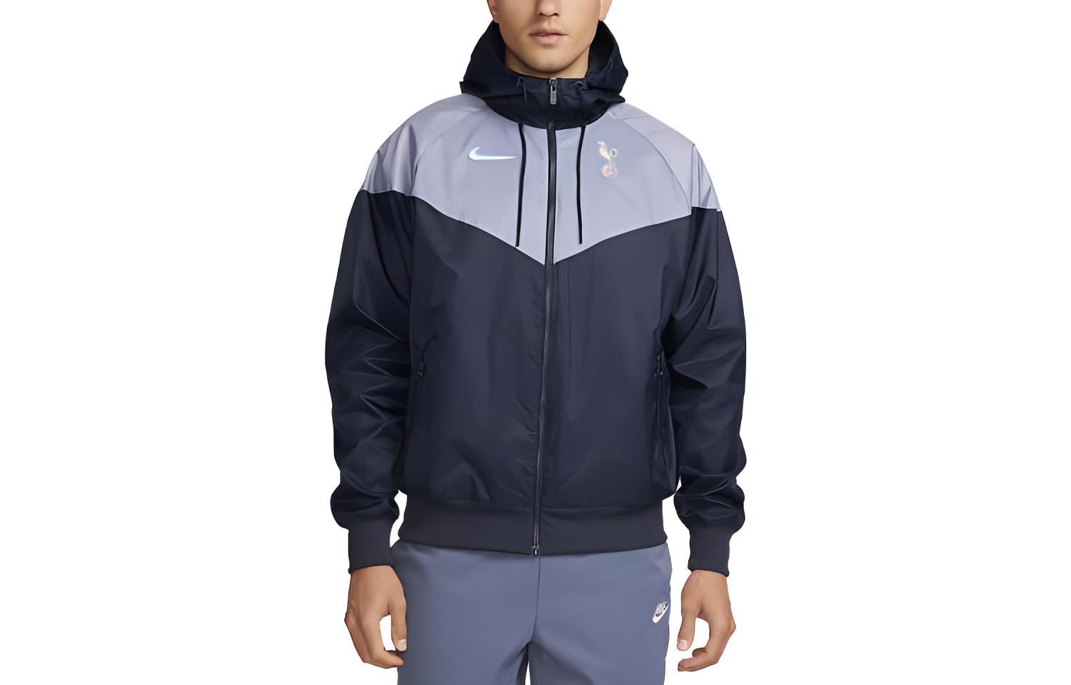Nike Tottenham Hotspur Iron Purple Colorblock Windrunner Jacket FD8375-523