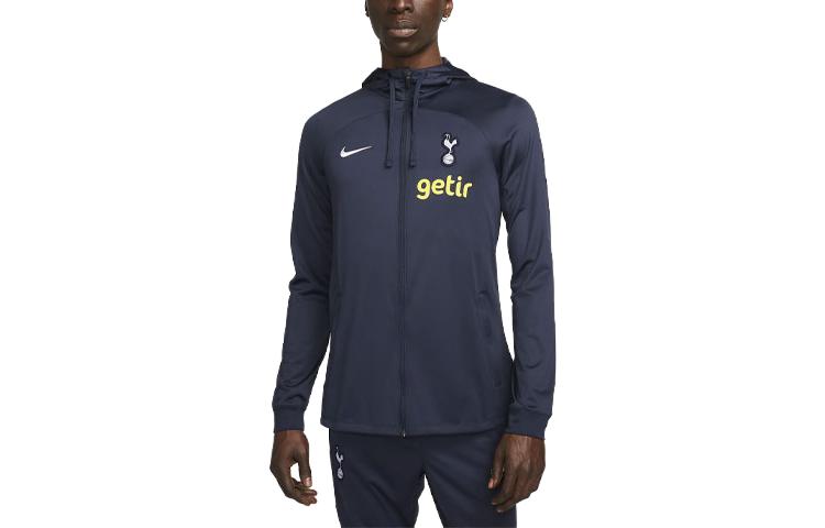 Nike Tottenham Hotspur Strike Logo Hoodie Jacket Navy Blue Men’s Spurs Apparel FN4798-460