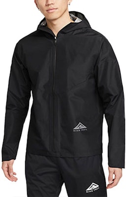 Nike Trail Gore-Tex Logo Print Zip Hoodie Jacket Black . DM4660-010 Shop Nike Trail Gore-Tex Logo Print Zip Hoodie Jacket Black . DM4660-010