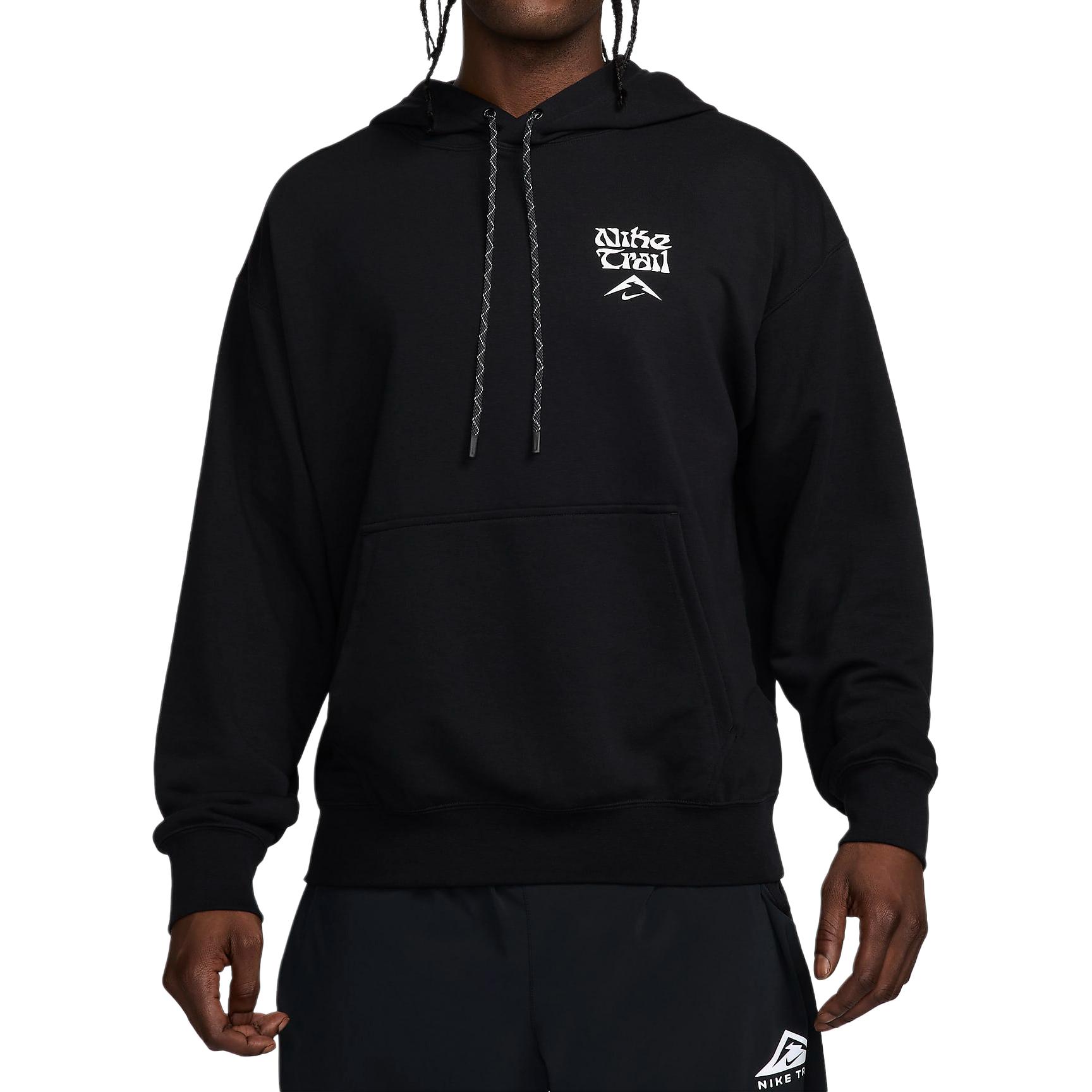 Nike Trail Relaxed Comfort Breathable Sweatshirt Unisex - Black HF0337-010