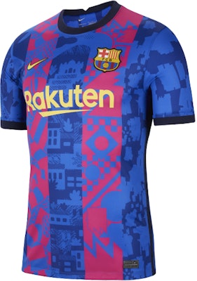 Nike 訓練復古短袖足球球衣 SW 球迷版 21-22 巴薩藍 男款 DB5896-406 Order Nike 訓練復古短袖足球球衣 SW 球迷版 21-22 巴薩藍 男款 DB5896-406