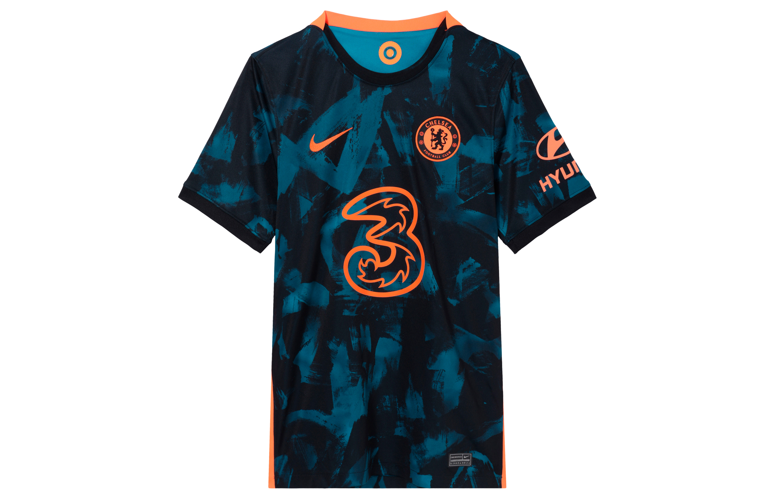 Nike Training Tee Chelsea Away Soccer Jersey 21-22 Season #3 Fan Edition. DB5894-468