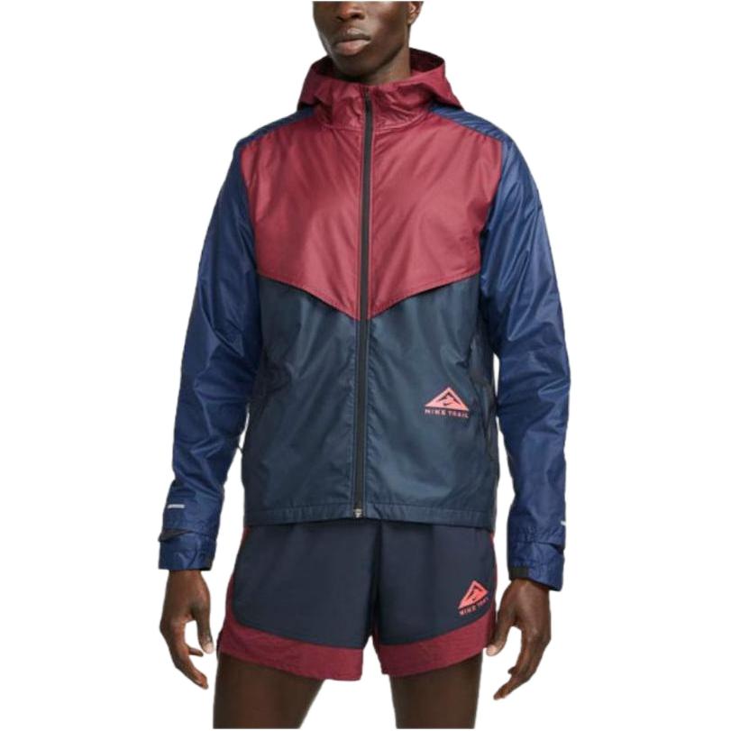 Nike Two-Tone Full-Zip Hoodie Jacket - Dark Blue CZ9055-638