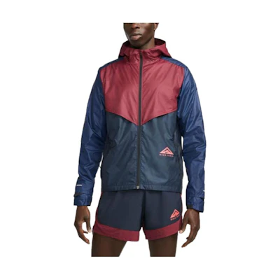 Nike Two-Tone Full-Zip Hoodie Jacket - Dark Blue CZ9055-638