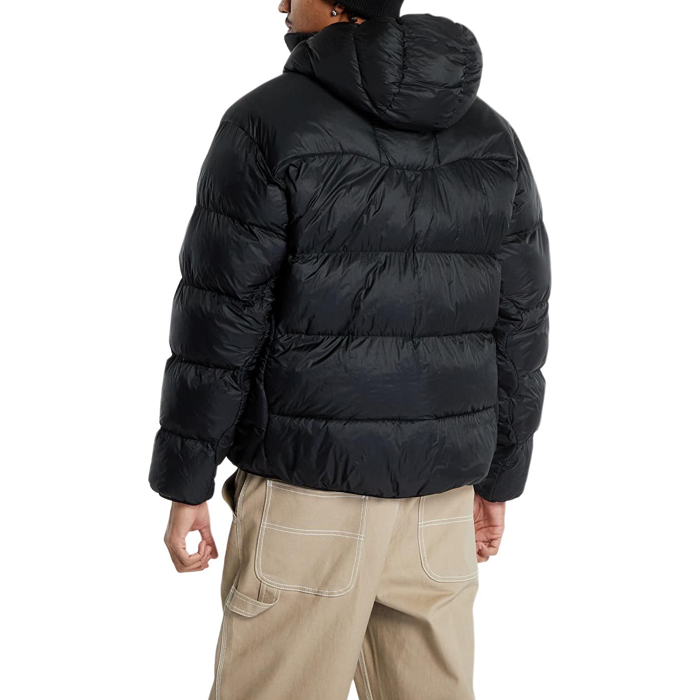 Nike Unisex Black Puffer Jacket with Logo and High Collar Zip Design DH3070-011 圖 5