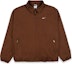 Buy Nike Unisex Brown Solid Logo Casual Polo Jacket DQ6335-259