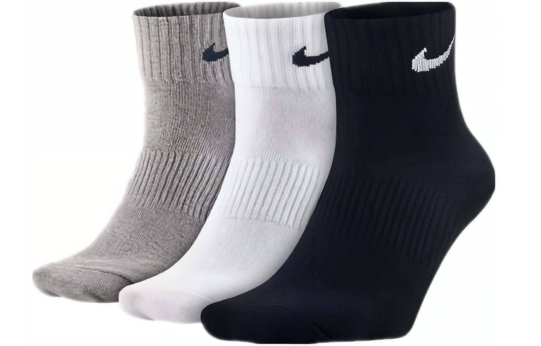 Nike Unisex Crew Sports Casual Socks SX4706-901