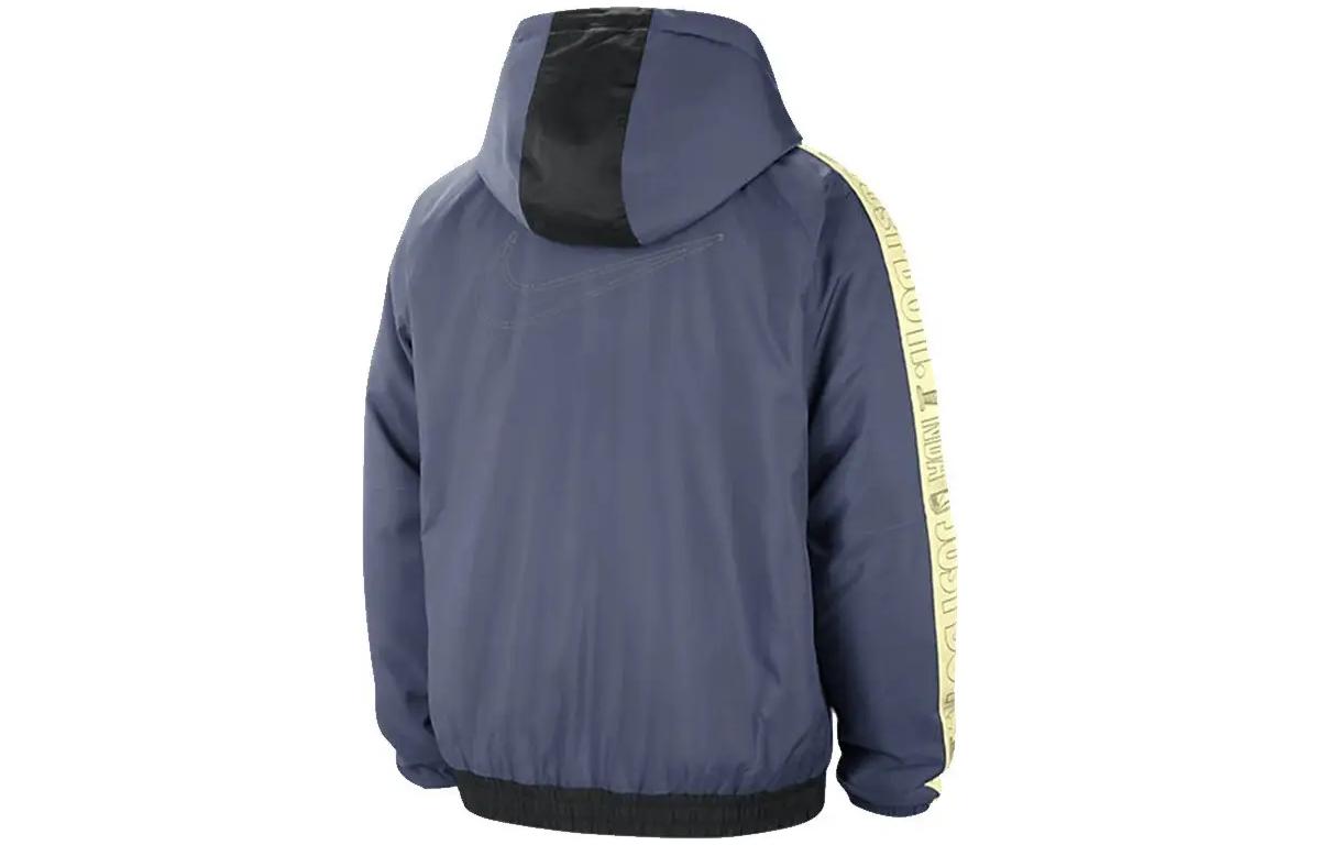 Nike Unisex Outdoor Casual Zip-Up Hooded Jacket Navy DX9783-491 圖 3