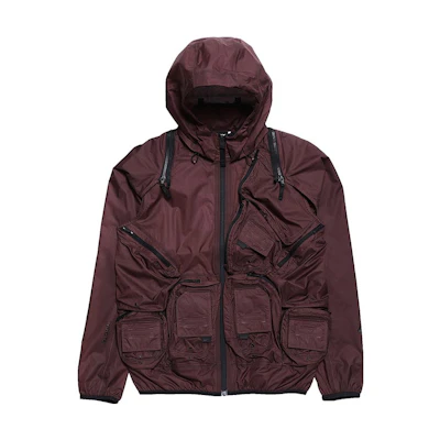 Nike Unisex Solid Color Zip Hoodie Jacket - Reddish Brown DR2618-646