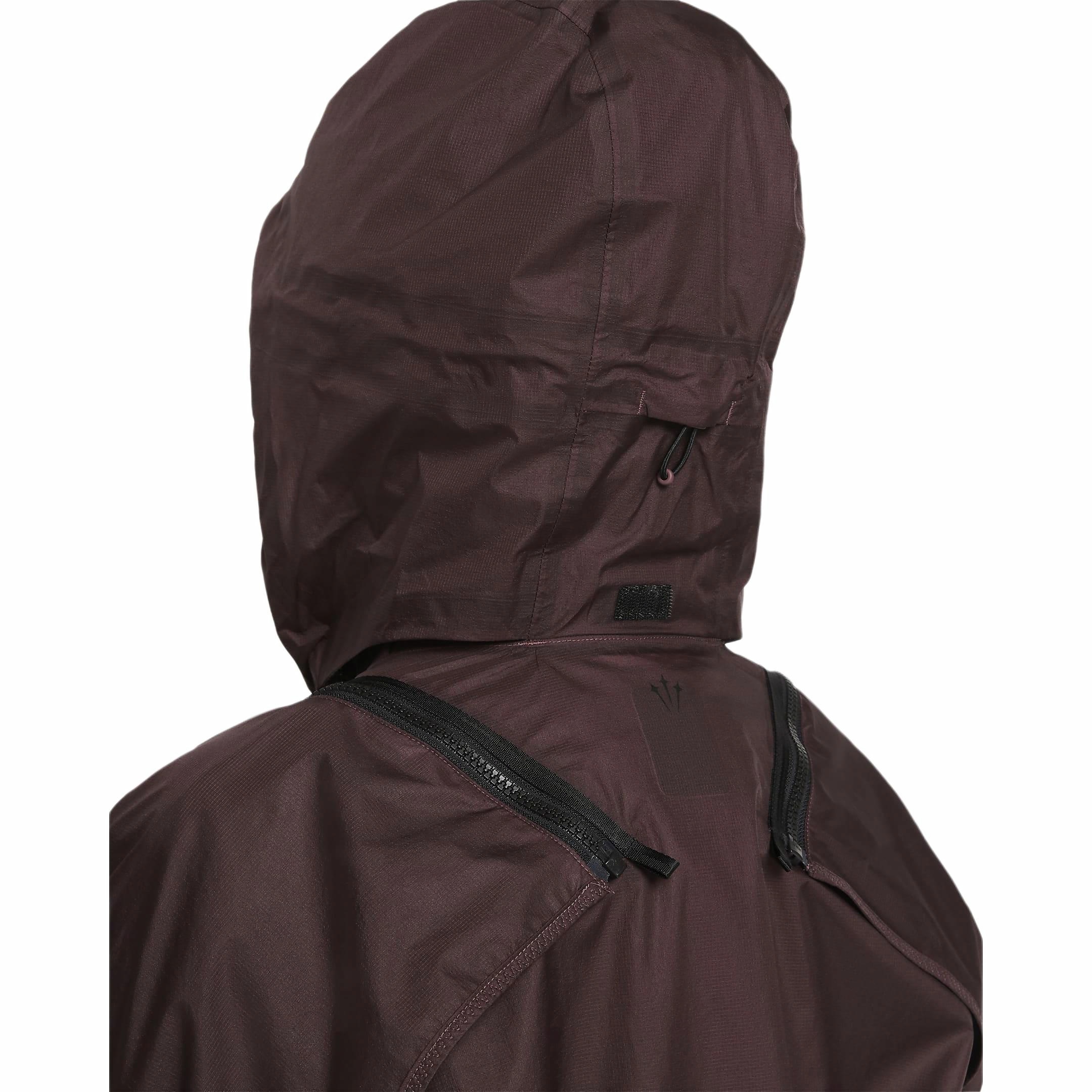 Nike Unisex Solid Color Zip Hoodie Jacket - Reddish Brown DR2618-646 圖 6