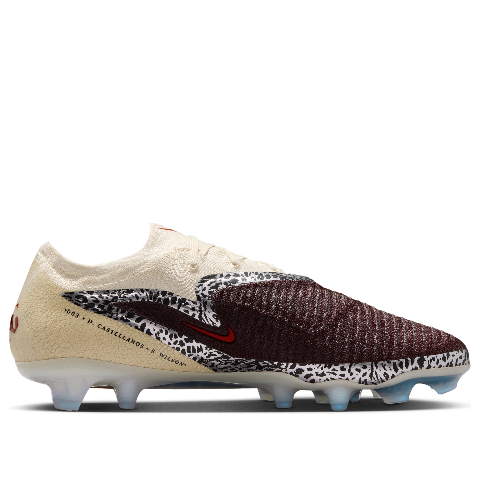Lookbook Nike United Phantom 6 Low Elite FG ''Burgundy Crush Fossil University Red'' Herren IO8444-661