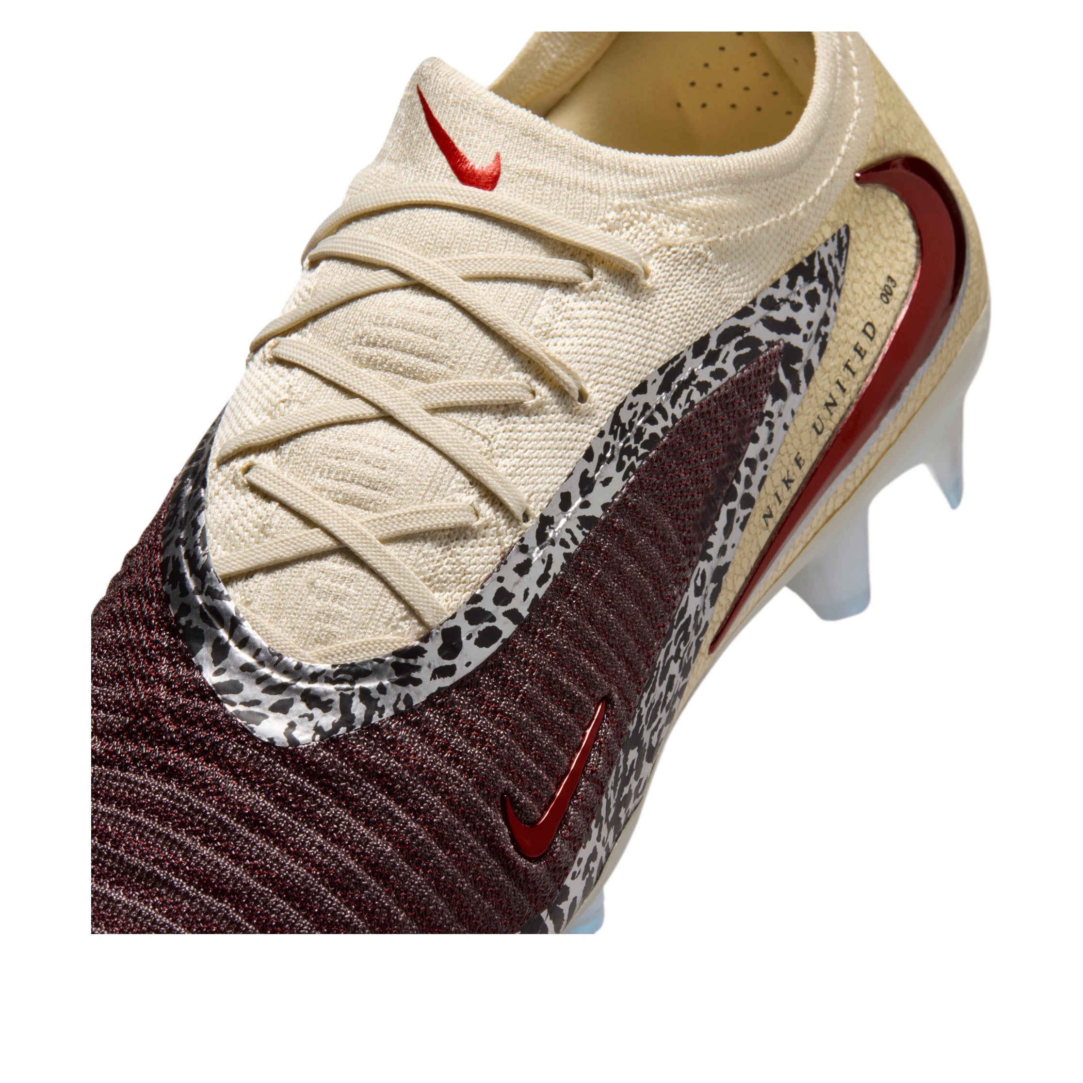 Cheap Nike United Phantom 6 Low Elite FG ''Burgundy Crush Fossil University Red'' Herren IO8444-661