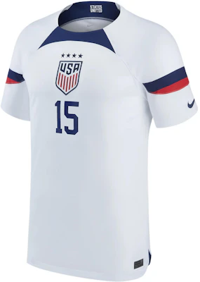Nike US Team 15 Rapinoe White Tee 2022/23 Qatar World Cup Fan Edition. FN5132607-USW Buy Nike US Team 15 Rapinoe White Tee 2022/23 Qatar World Cup Fan Edition. FN5132607-USW
