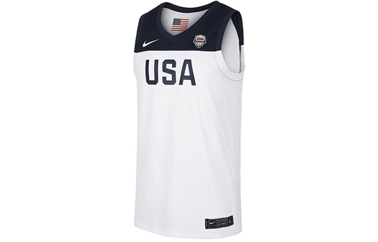 Nike USA Dream Team Home Basketball Jersey White CJ6921-100