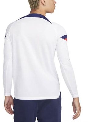 Nike USA Home Long-Sleeve Soccer Jersey Fan Version White 2022/23 Qatar World Cup DN0673-101 Lookbook Nike USA Home Long-Sleeve Soccer Jersey Fan Version White 2022/23 Qatar World Cup DN0673-101