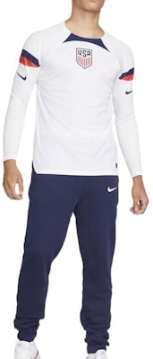 Nike USA Home Long-Sleeve Soccer Jersey Fan Version White 2022/23 Qatar World Cup DN0673-101 Shop Nike USA Home Long-Sleeve Soccer Jersey Fan Version White 2022/23 Qatar World Cup DN0673-101