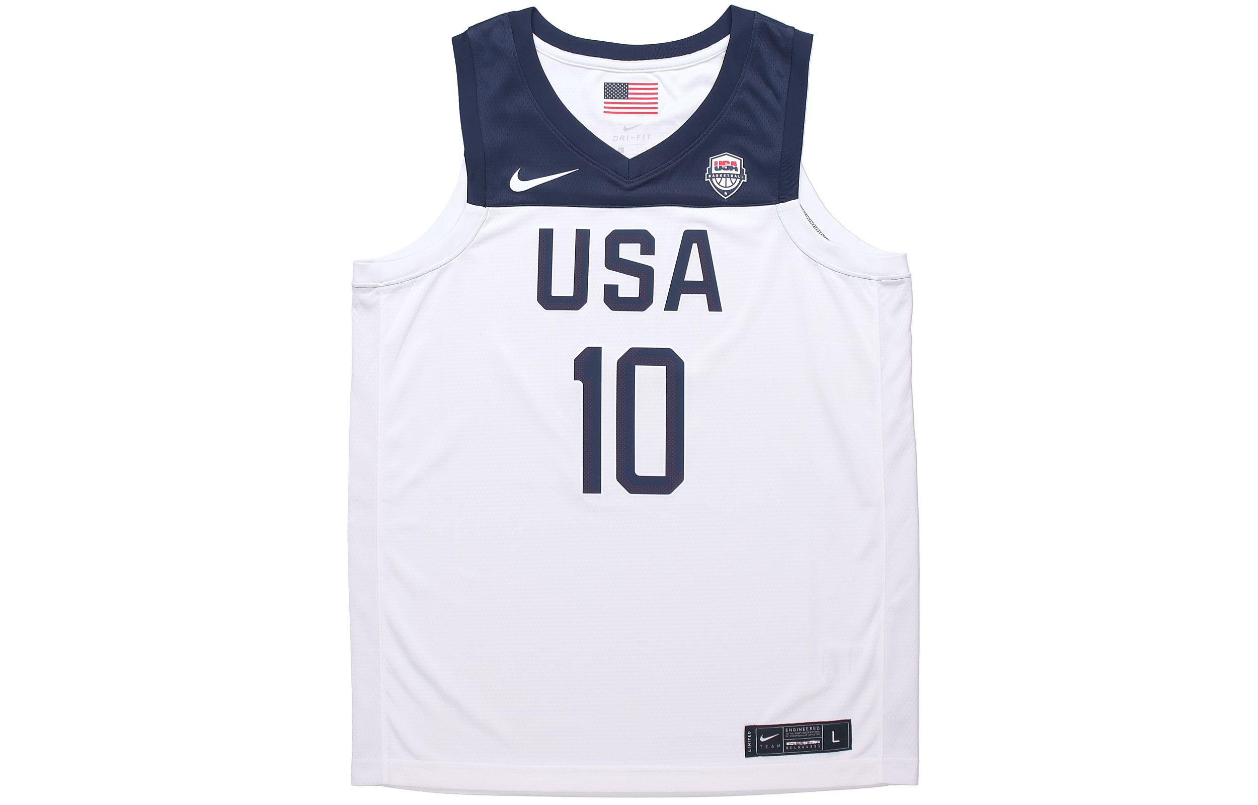 Nike USA Team SW Fan Edition 2019 Tatum #10 Home Jersey Mens White CD3189-123