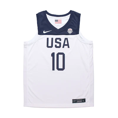 Nike USA Team SW Fan Edition 2019 Tatum #10 Home Jersey Mens White CD3189-123