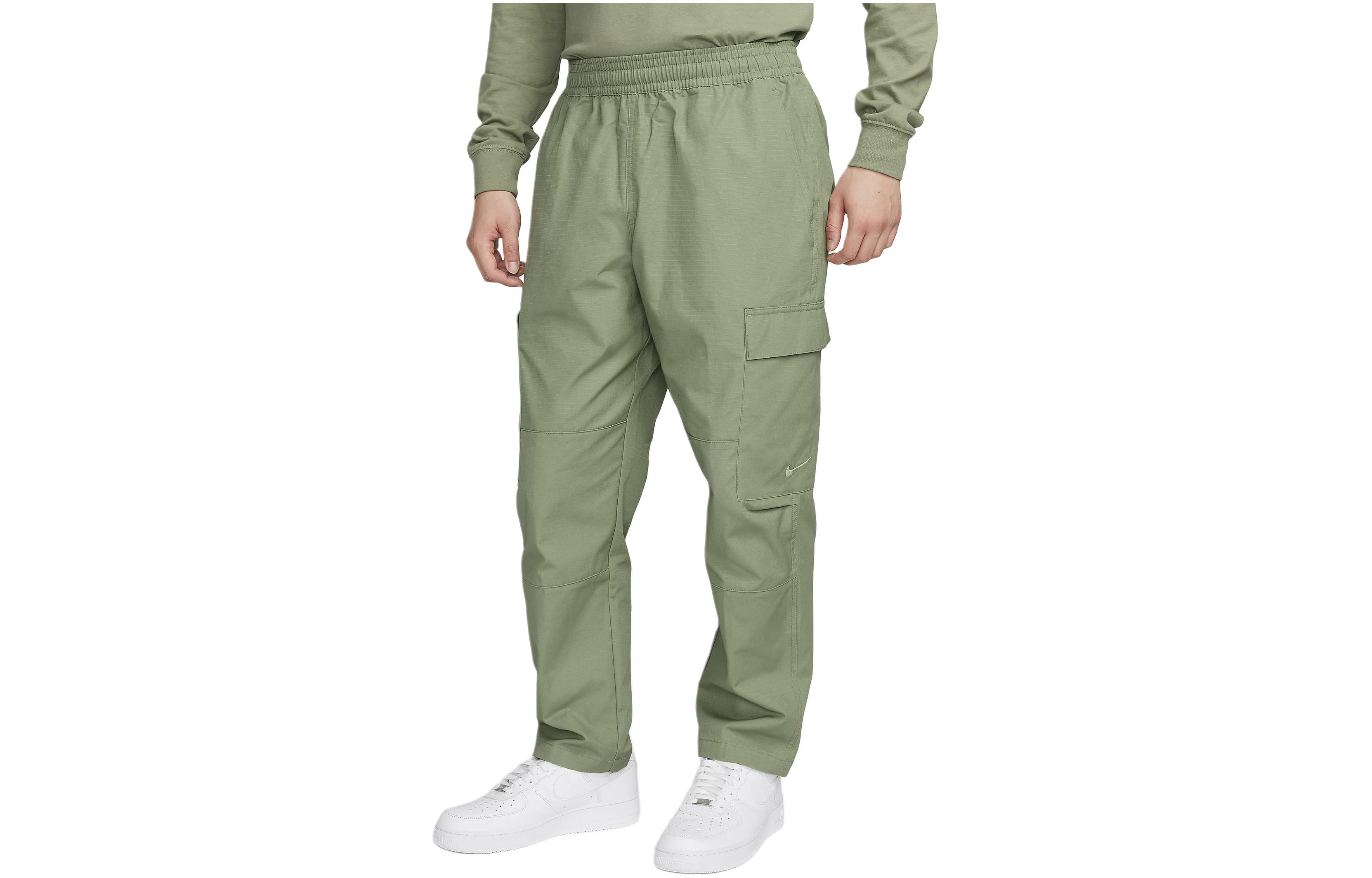 Nike Utility Cargo Pants Men’s Green – Relaxed Fit Multi-Pocket Woven Design FZ4731-386