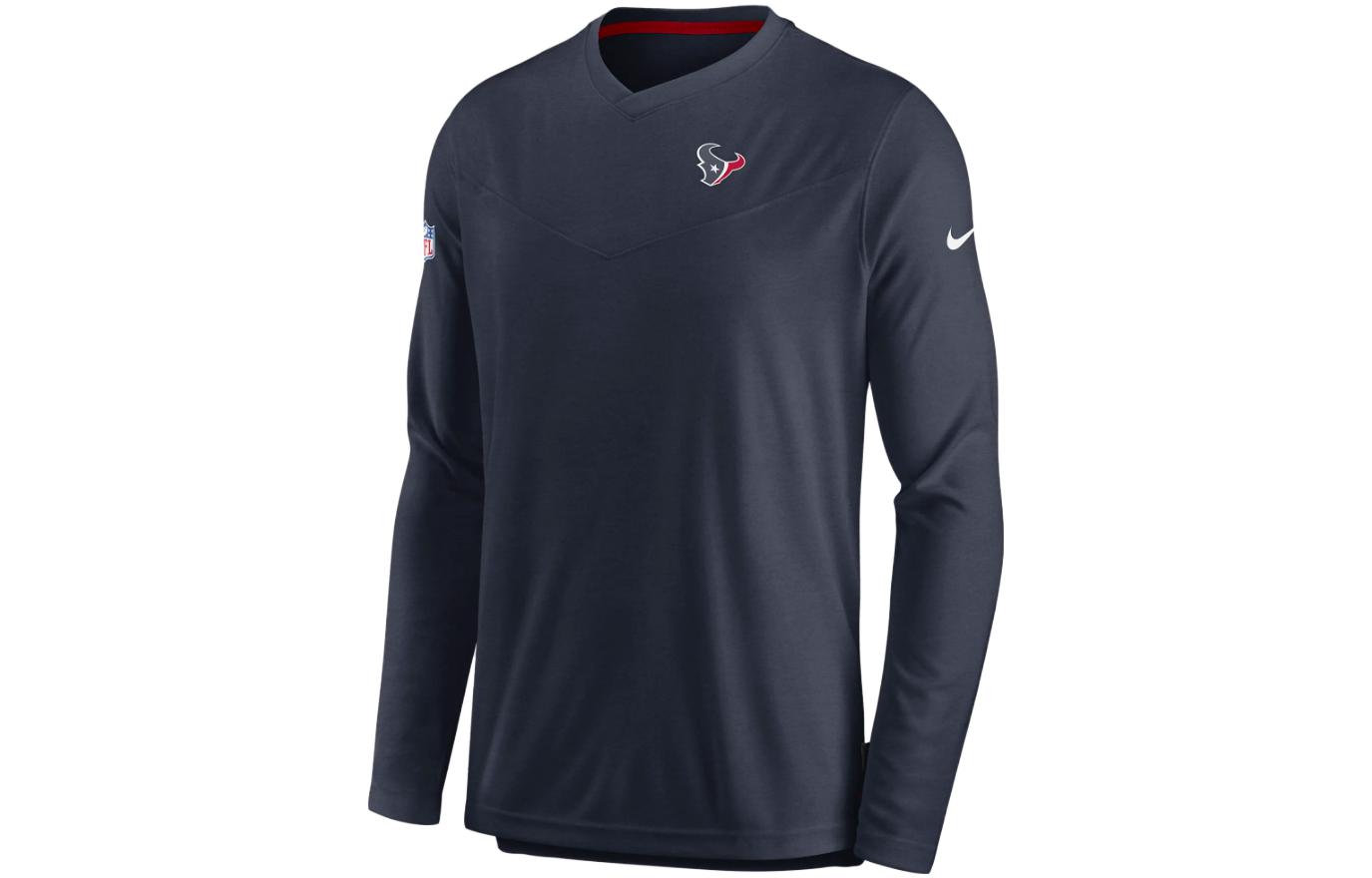 Nike V-Neck Long-Sleeve T-Shirt Blue NS2511YP8V-636