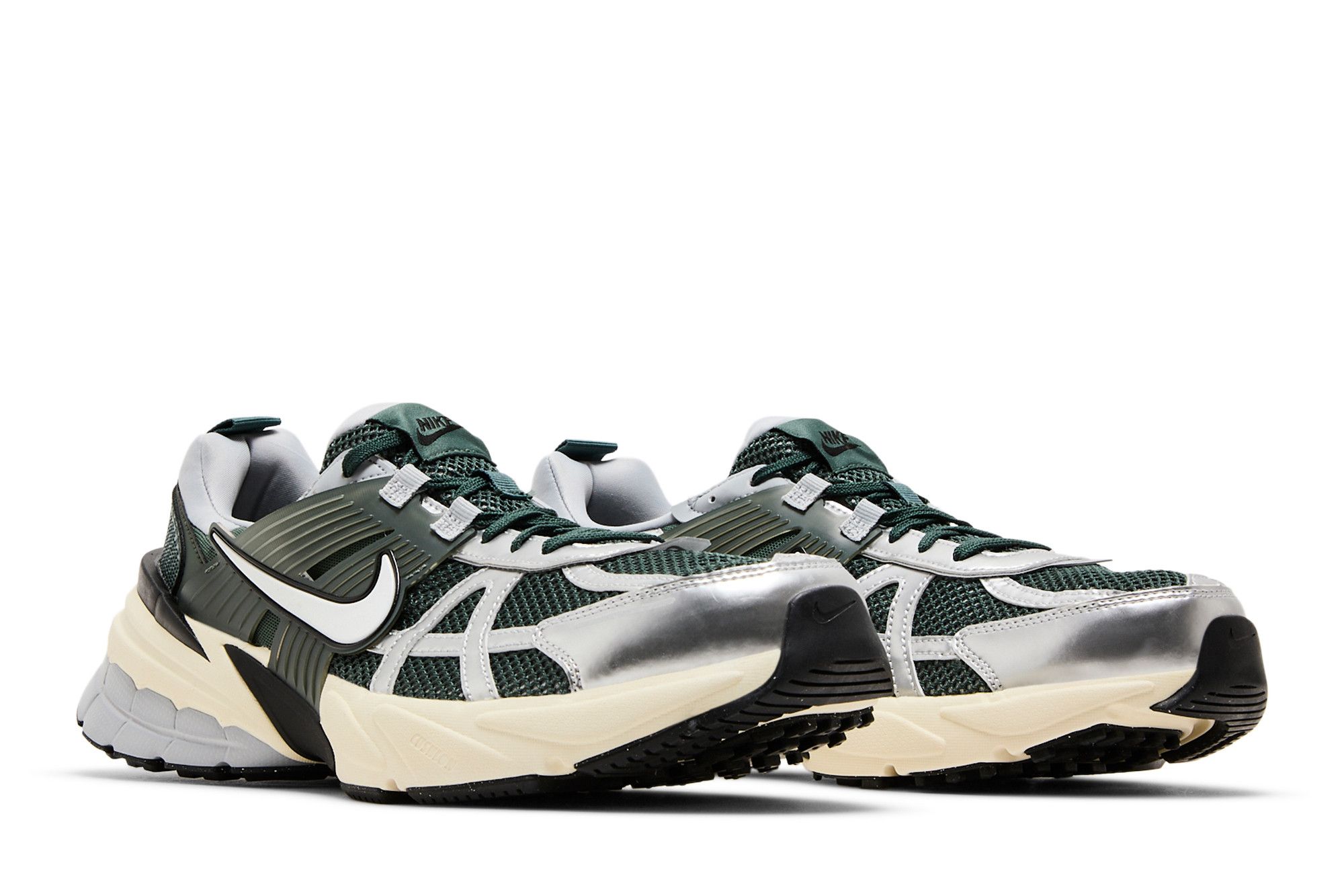 Cheap Nike V2K Run 舒適萬用 減震防滑耐磨透氣 低筒 生活休閒鞋 男款 灰綠