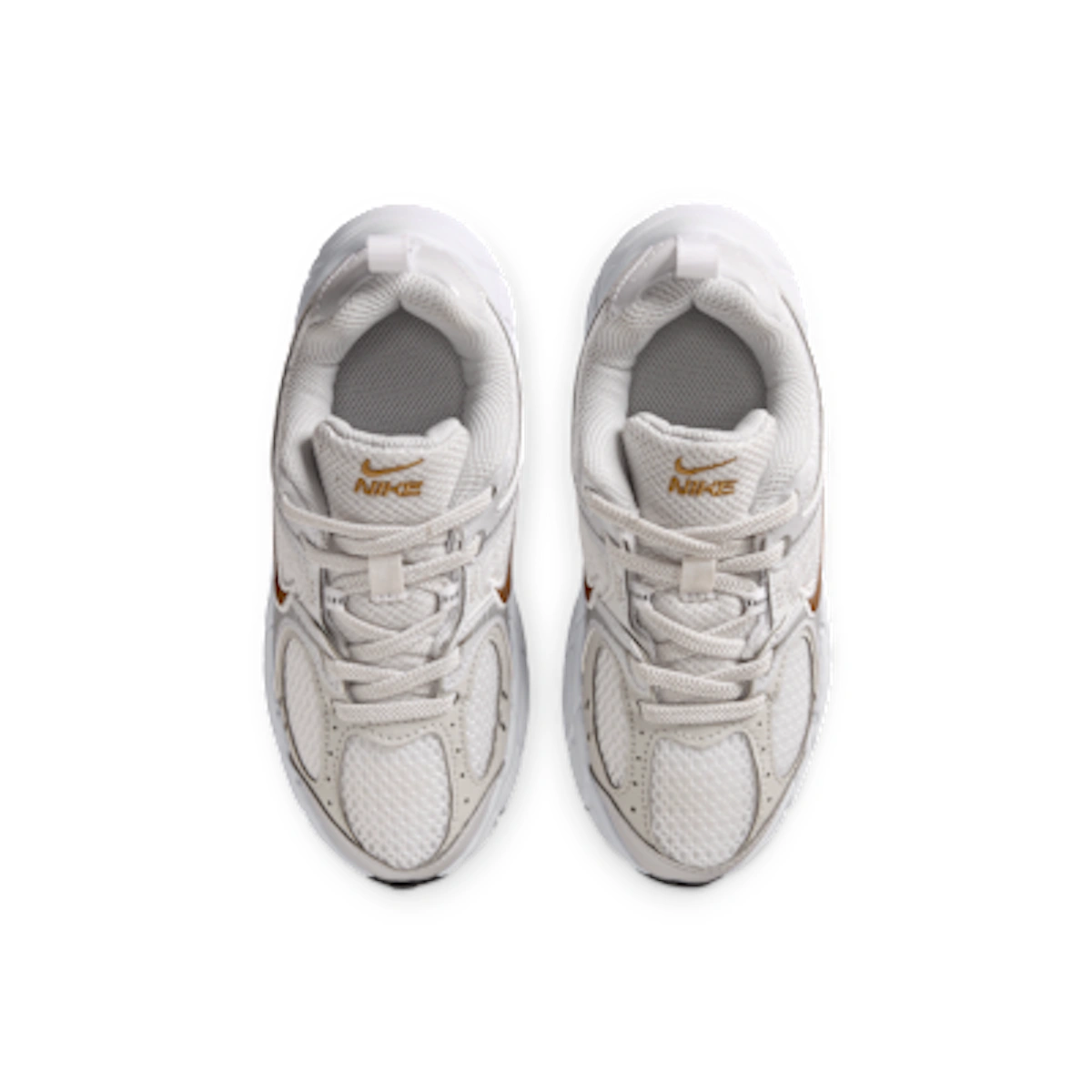 (Preschool) Nike V5 RNR Sneakers White/Metallic Silver/Photon Dust/Metallic Gold