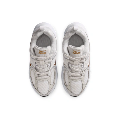 (Preschool) Nike V5 RNR Sneakers White/Metallic Silver/Photon Dust/Metallic Gold