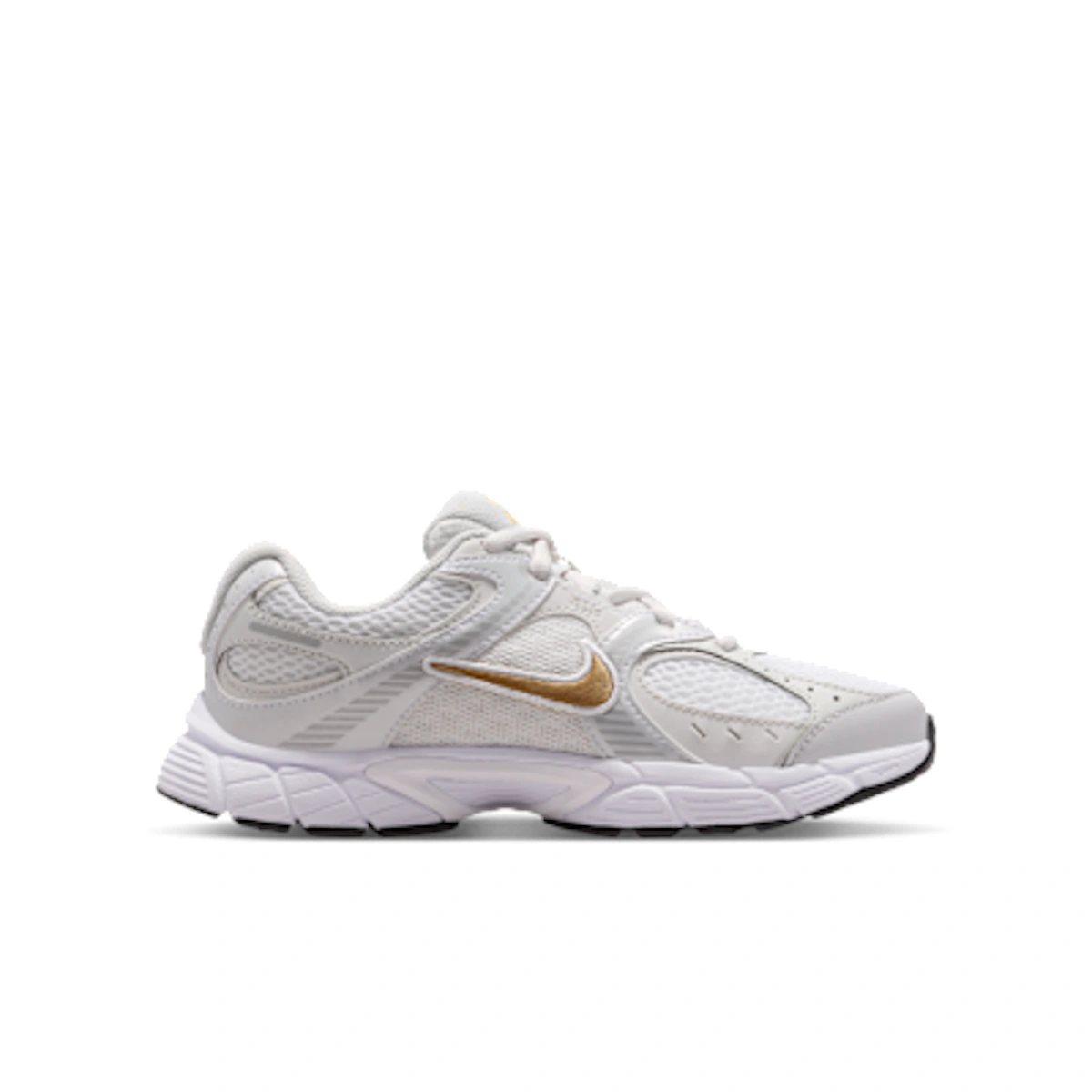 (Youth) Nike V5 Runner White/Metallic Silver/Photon Dust/Metallic Gold