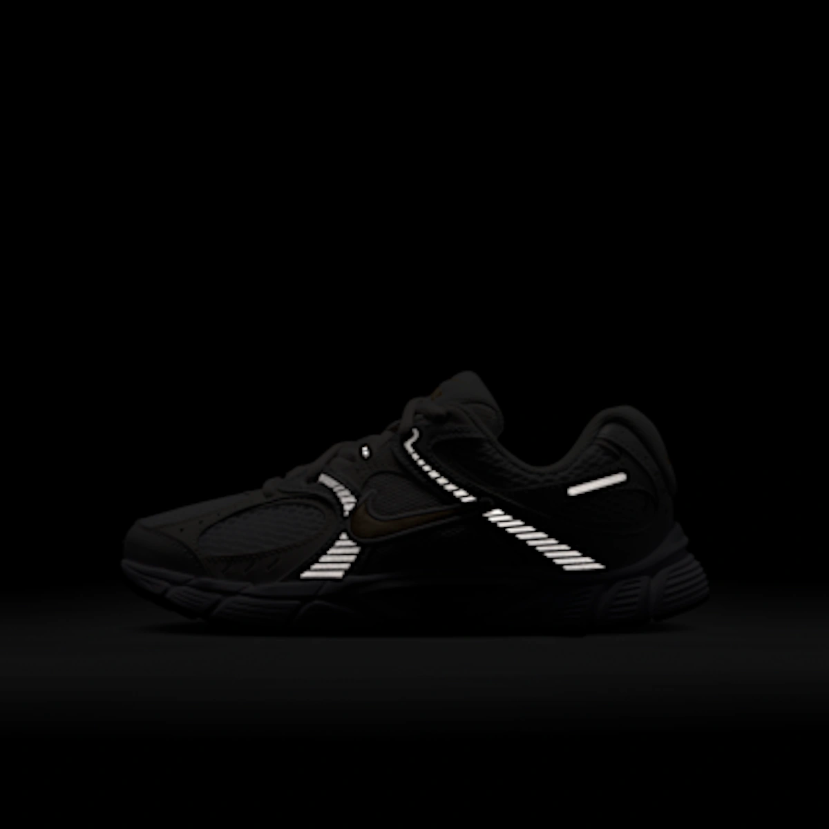 (Youth) Nike V5 Runner White/Metallic Silver/Photon Dust/Metallic Gold