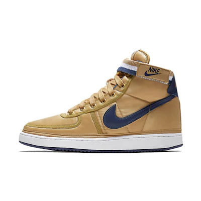 Nike Vandal High Supreme 'Gold and Navy'