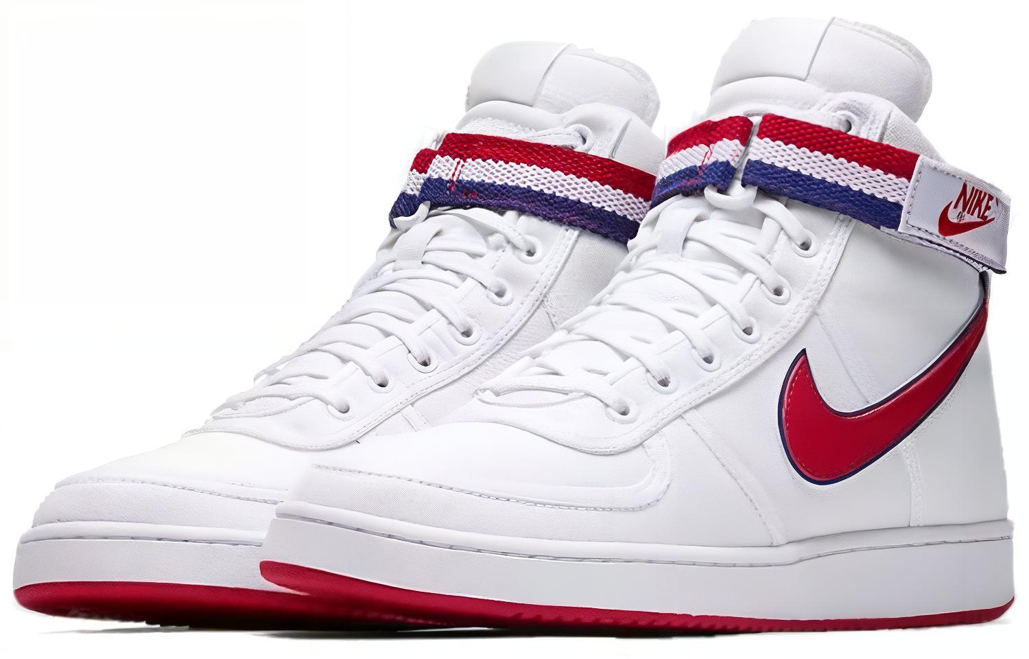 Lookbook Nike Vandal High Supreme ''Wit Rood Blauw'' 318330-101