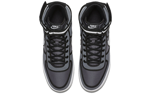 Lookbook Nike Vandal High Supreme LTR ''Donkergrijs Zwart Wit'' AH8518-005
