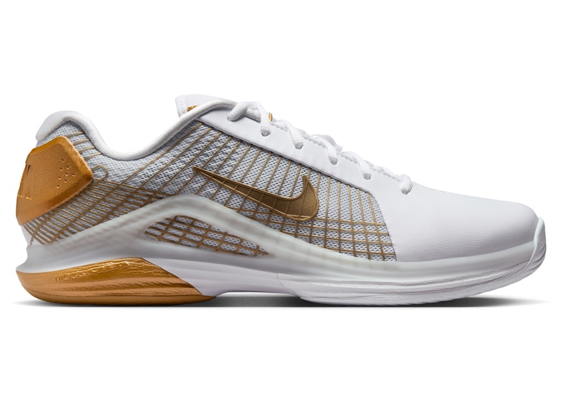 Nike Vapor 12 Hypersmash 'White Pure Platinum Metallic Gold' HV1488-100