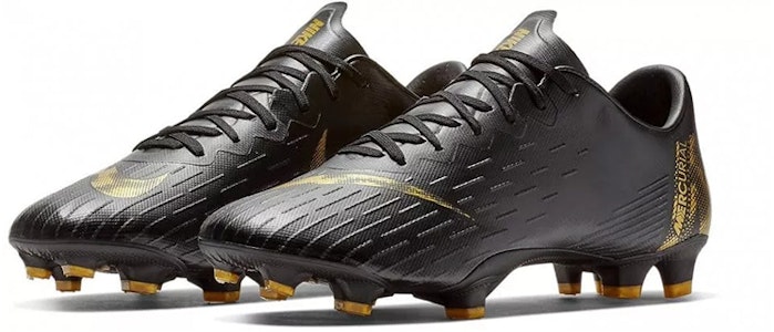 나이키 베이퍼 12 프로 FG '블랙 메탈릭 비비드 골드' AH7382-077 Lookbook 나이키 베이퍼 12 프로 FG '블랙 메탈릭 비비드 골드' AH7382-077