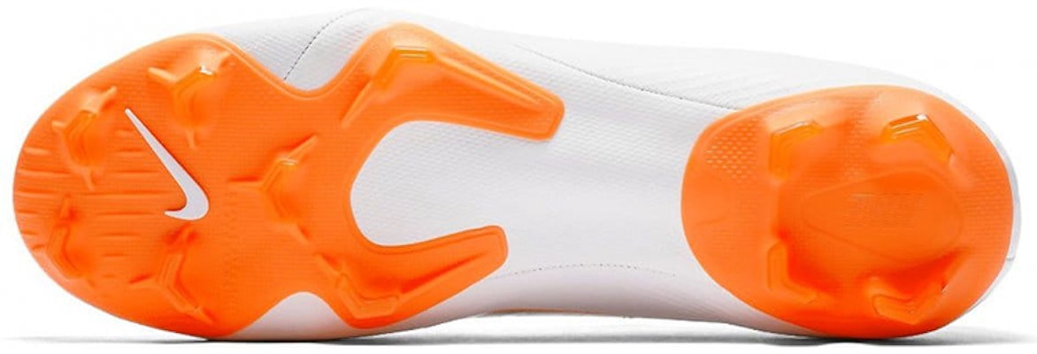 Nike Vapor 12 Pro FG 'Putih Jingga Keseluruhan' AH7382-107 Details for Nike Vapor 12 Pro FG 'Putih Jingga Keseluruhan' AH7382-107