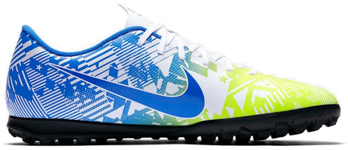 Nike Vapor 13 Club Njr TF Turf Putih/Volt/Hitam/Racer Biru 'Kuning' AT8000-104 Order Nike Vapor 13 Club Njr TF Turf Putih/Volt/Hitam/Racer Biru 'Kuning' AT8000-104